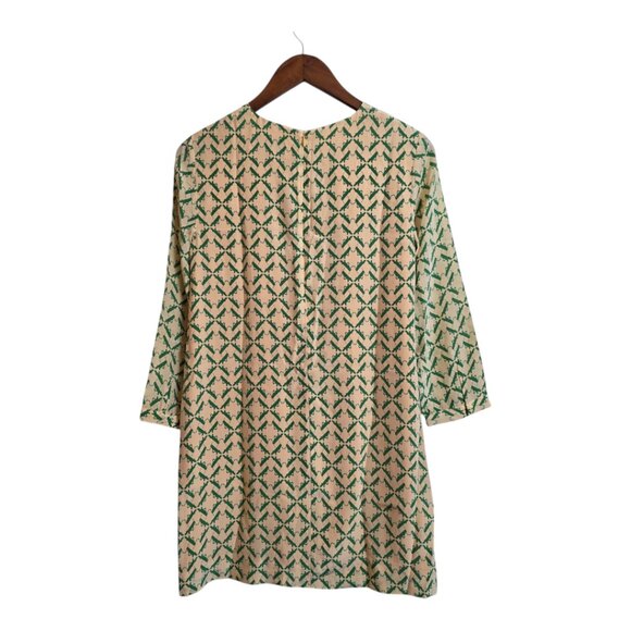 🔴Charlotte Taylor Women Dress Novality Grass Hopper Pattern Green‎ and yellow 2 - Picture 5 of 17